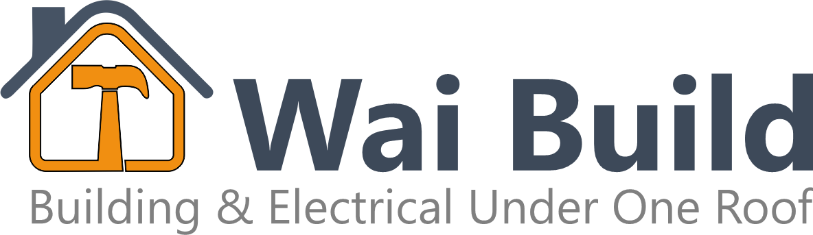 Wai Build Logo - Building and Electrical Under one roof