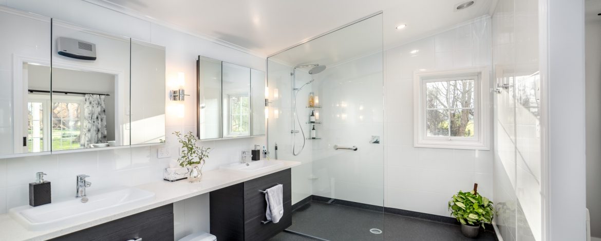 Bathroom renovation with quality fittings by Wai Build in the Wairarapa
