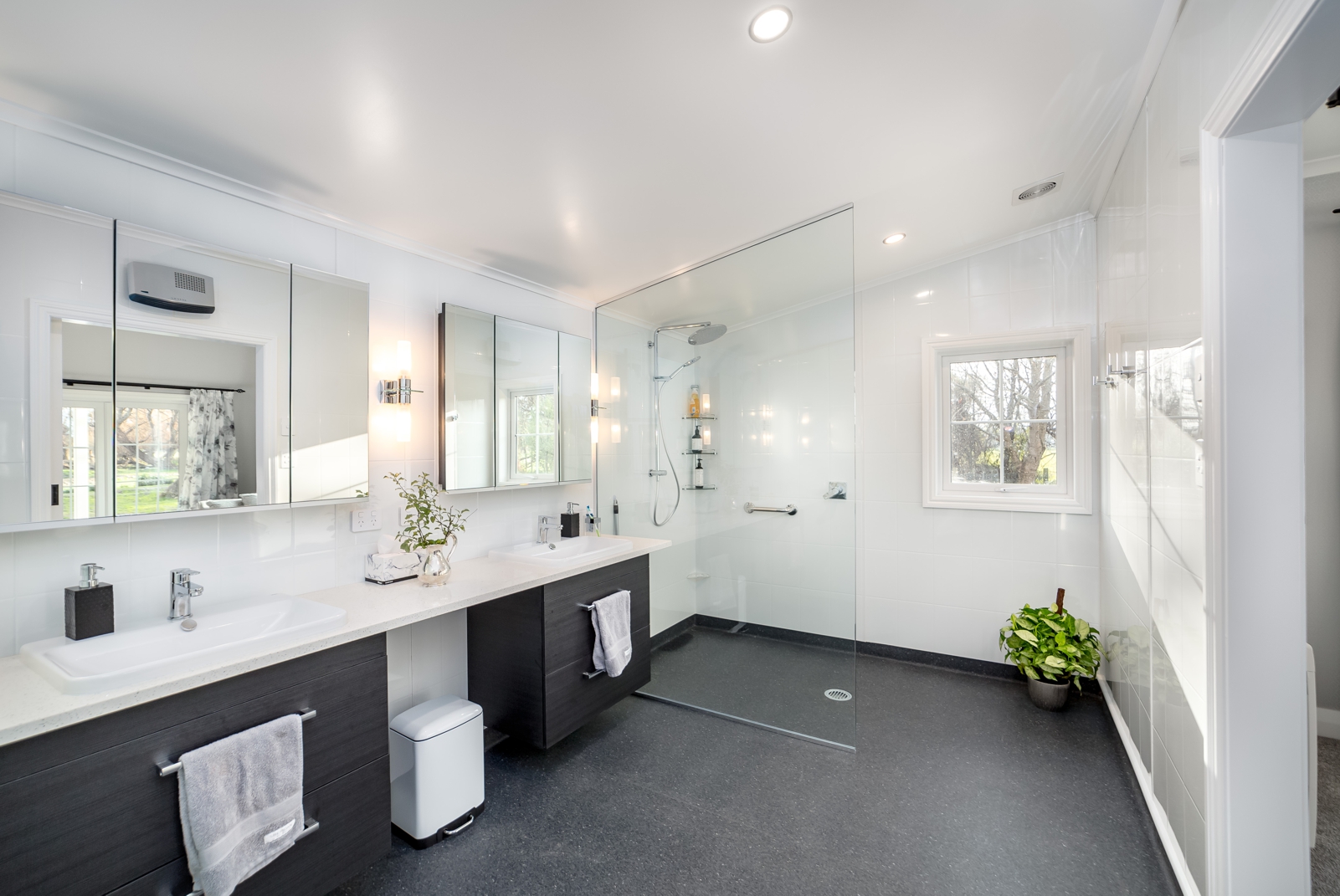 A bathroom renovation with quality fittings by Wai Build in the Wairarapa