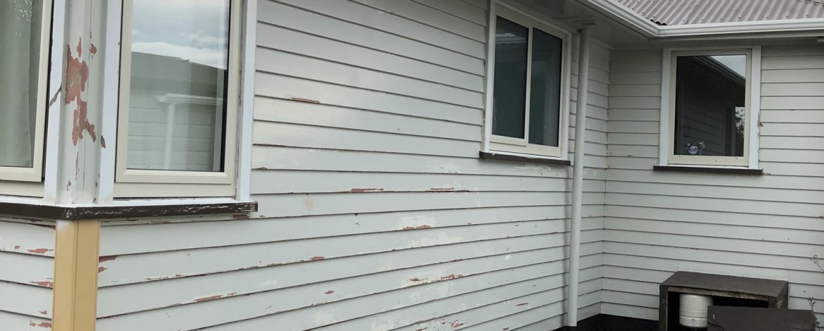 Weatherboard cladding repair by Wai Build in the Wairarapa
