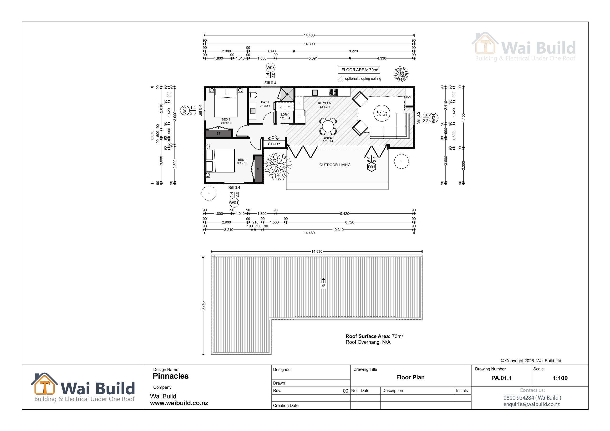 Quantity surveying and estimating a building project from plans in the Wairarapa